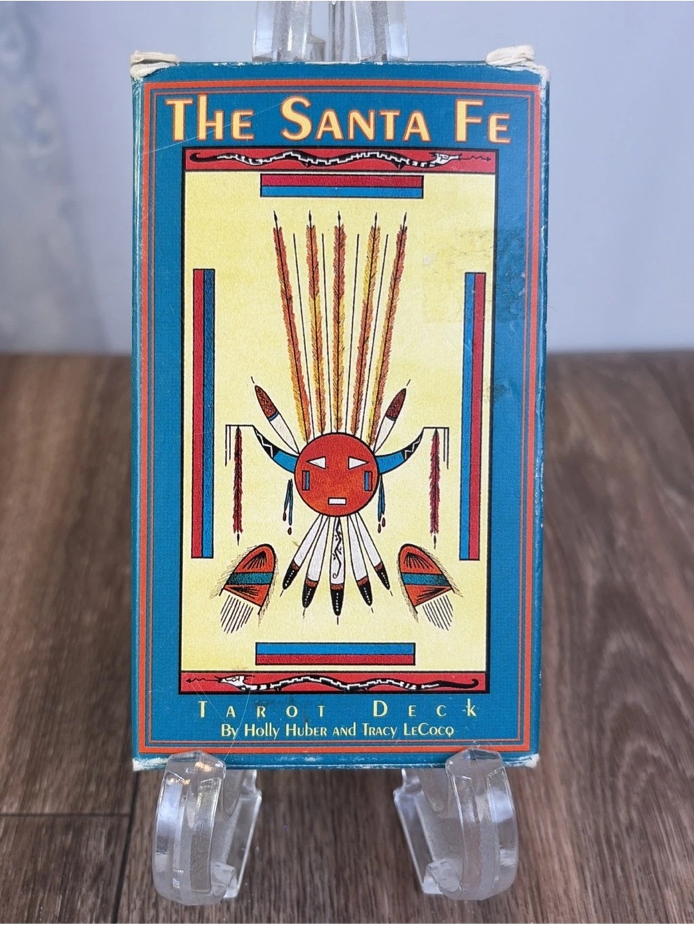 Vintage 1993 The Santa Fe Tarot Card Deck & Book Set - COMPLETE Huber & LeCocq